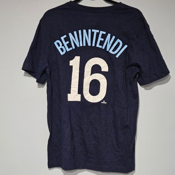 Kansas City Royals Nike City Connect Andrew‎ Benintendi #16 Men's Medium T-Shirt - Picture 2 of 5